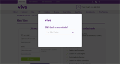 Desktop Screenshot of login.vivo.com.br