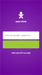 Mobile Screenshot of login.vivo.com.br